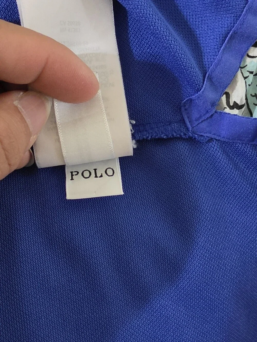 Polo Ralph Lauren Men's Blue Performance Polo Shirt